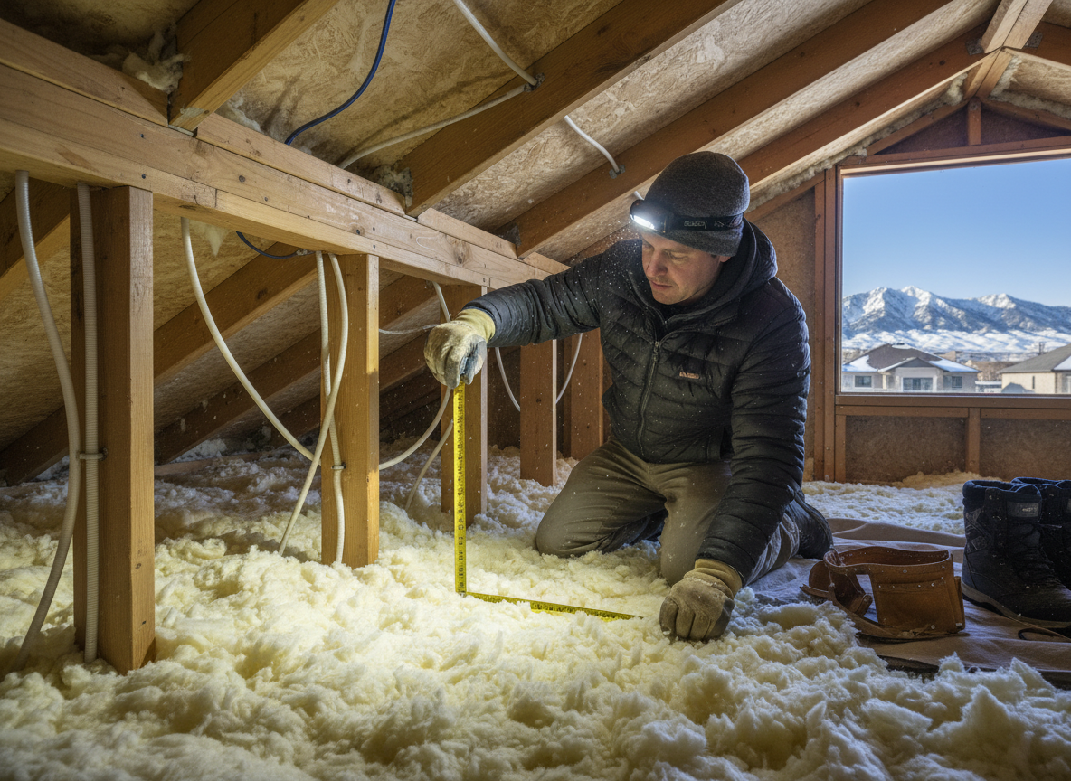 How to Check Attic Insulation Levels Before Winter in American Fork