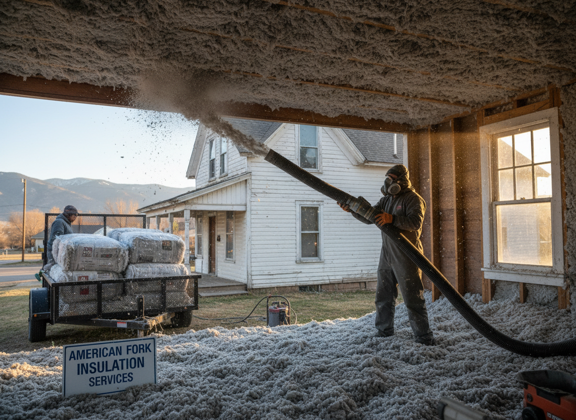 Attic Insulation in Pleasant Grove, UT 84062