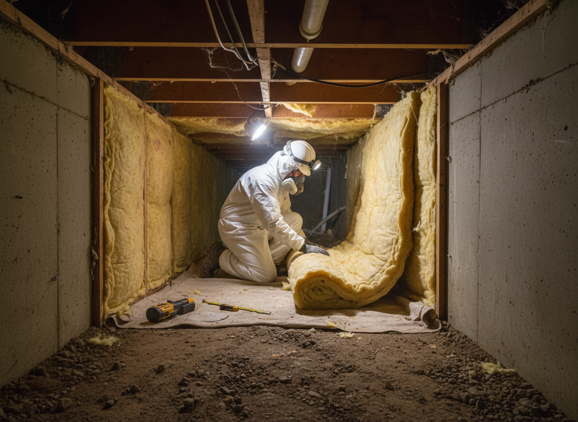 Crawl Space Insulation in American Fork, UT