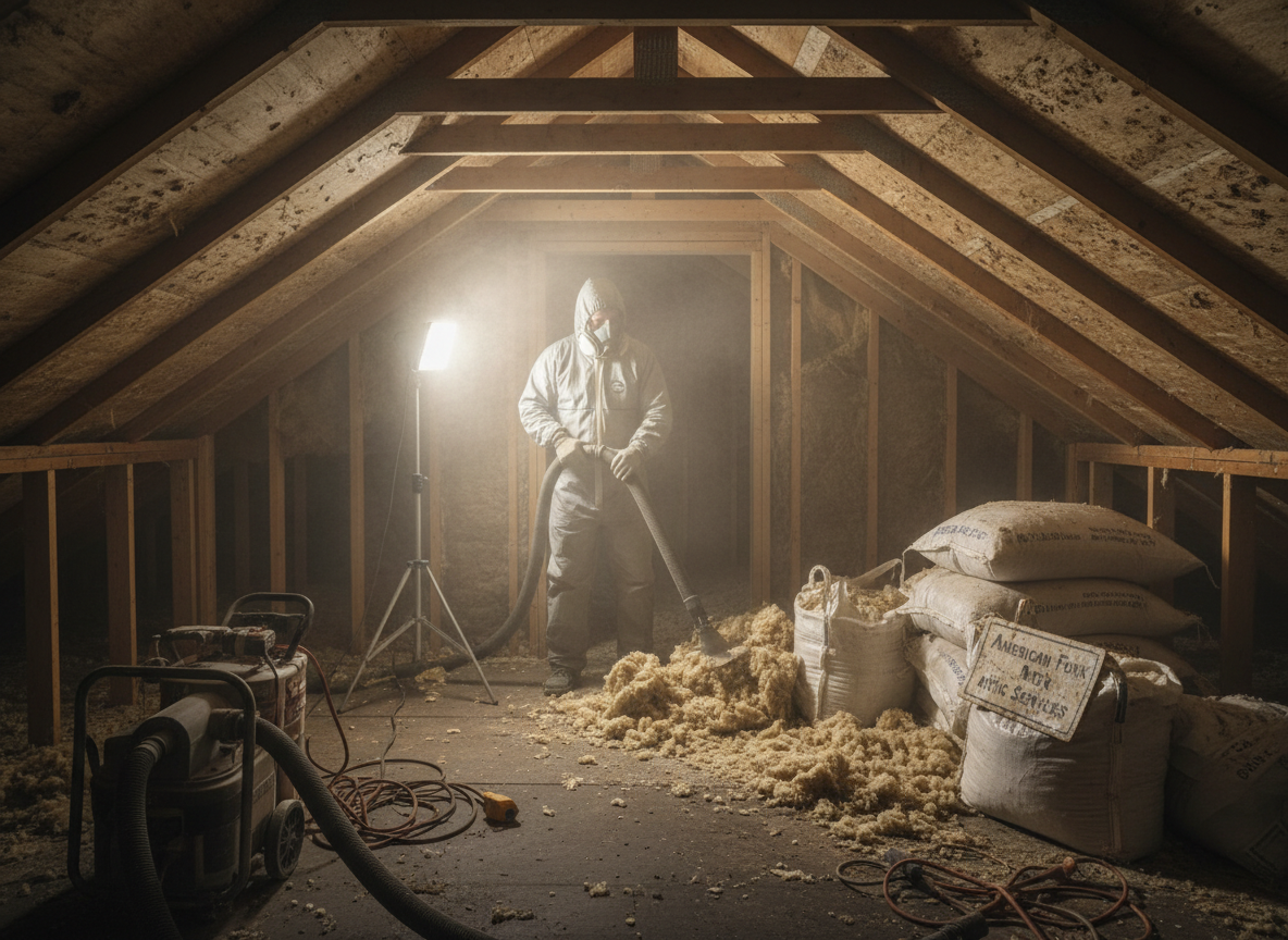 Insulation Removal in American Fork, UT